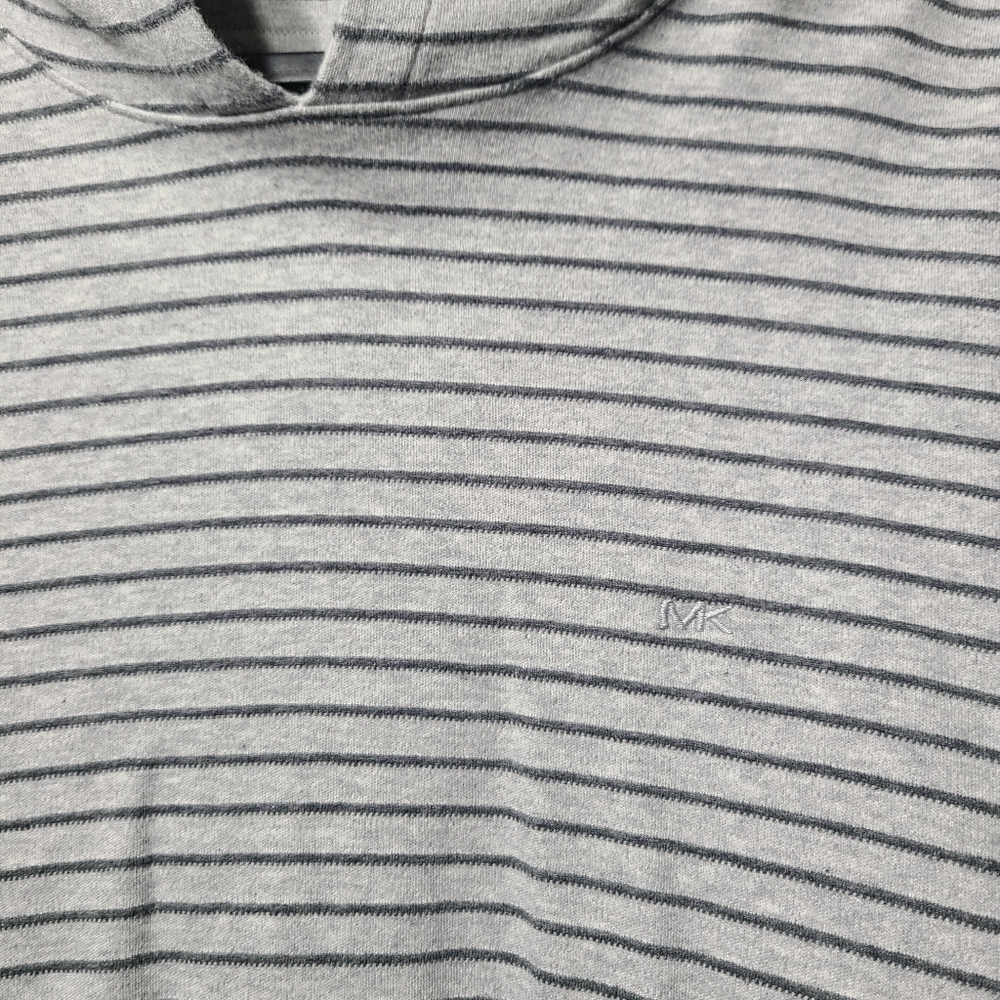 Michael Kors Striped Gray Hoodie - Picture 2 of 4